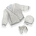 Set Golfino+Scarpette+Cappello in Cotone 0/6 Mesi