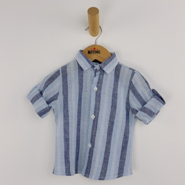 Camicia in Lino Pierre Cardin Neonato