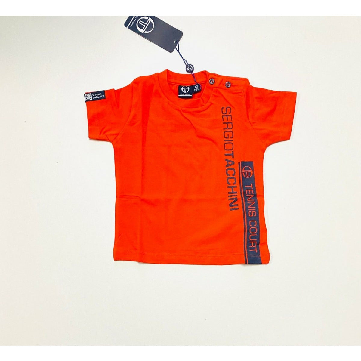 T-Shirt Sergio Tacchini neonato Arancio