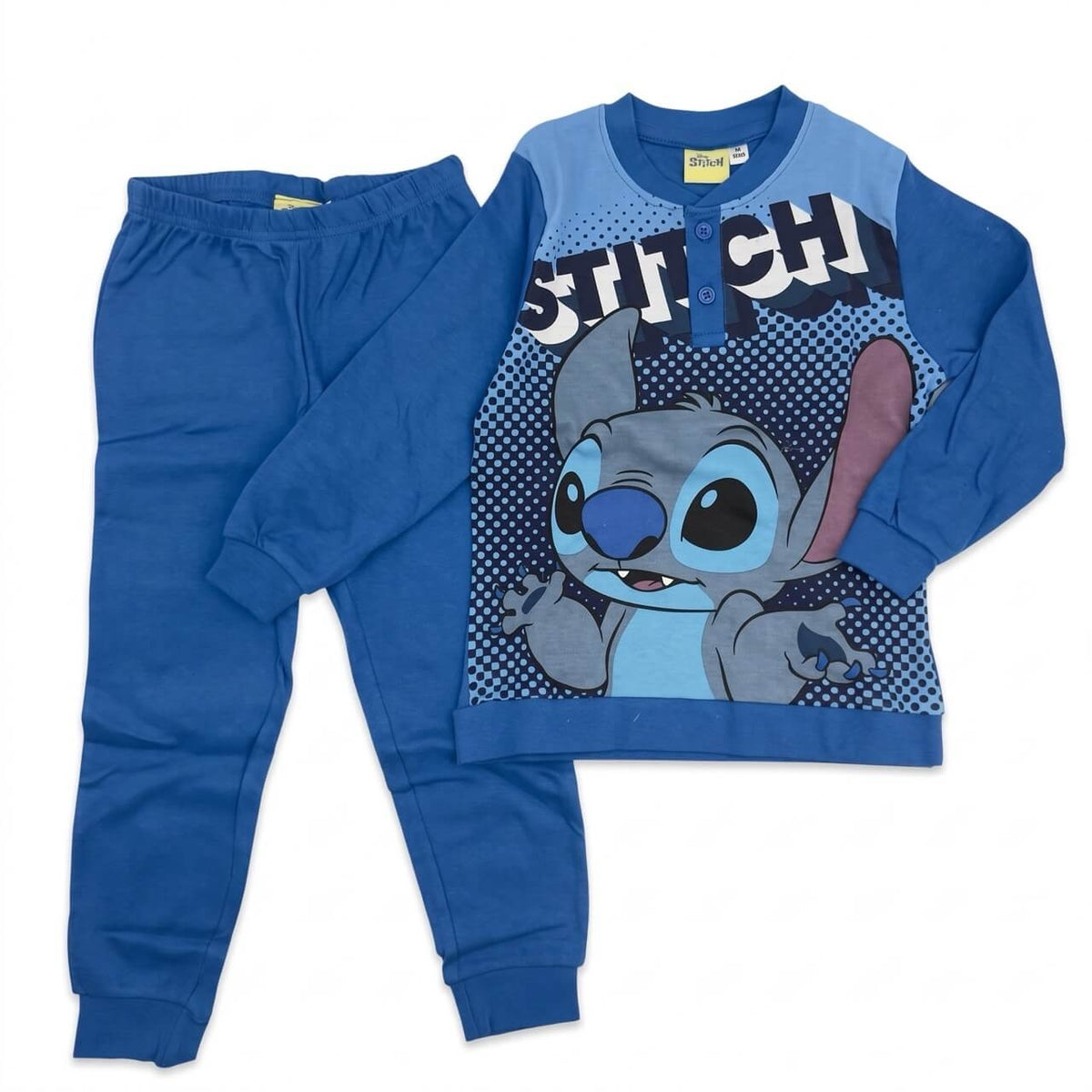 Pigiama in Caldo Cotone - Stitch