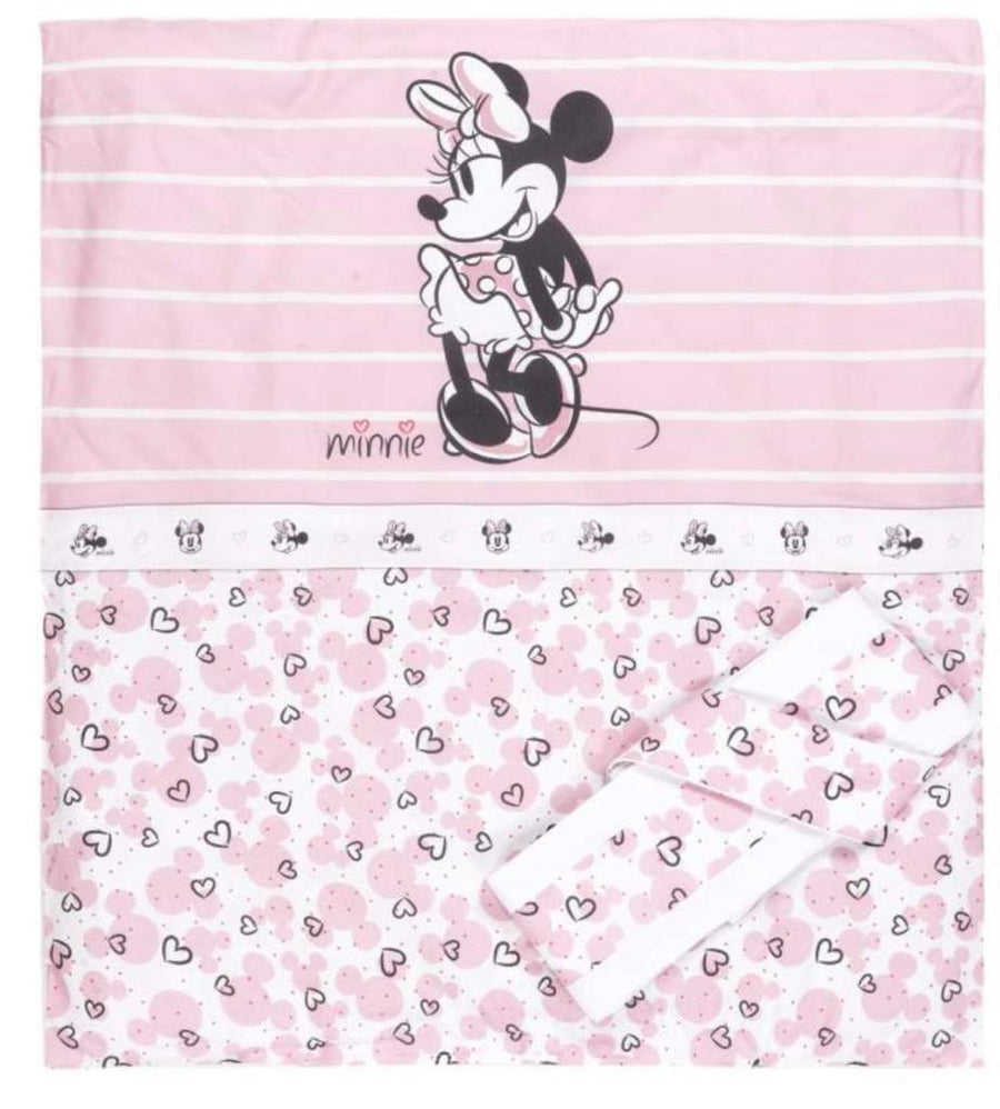 Trapunta Disney Carrozzina Sfoderabile + Lenzuolo e Federe 75x90 cm