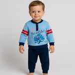 Pigiama Caldo Cotone Pastello