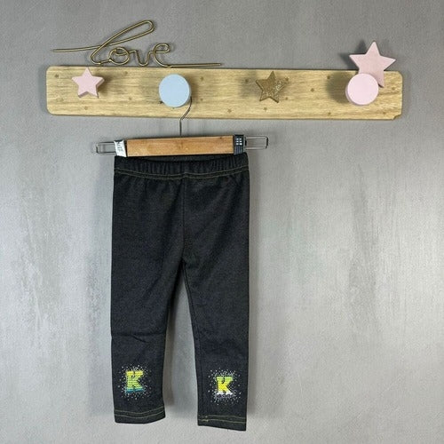 Leggins Jeans Bimba Felpato Imbottito