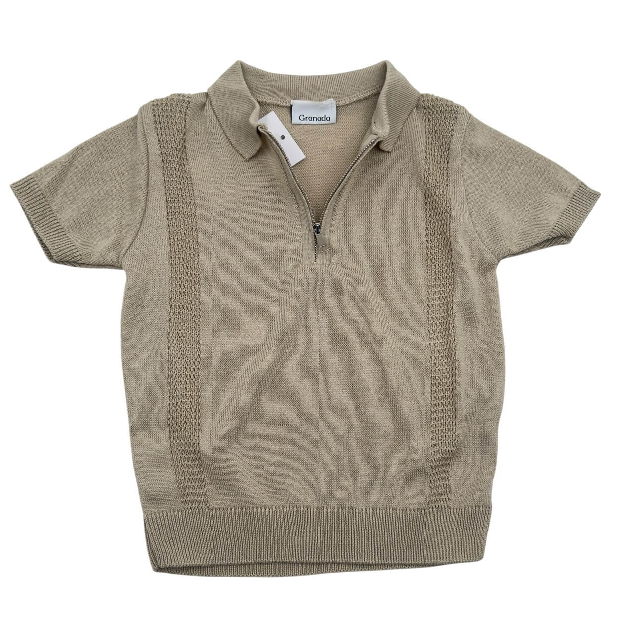 Polo Zip in Filo - Granada