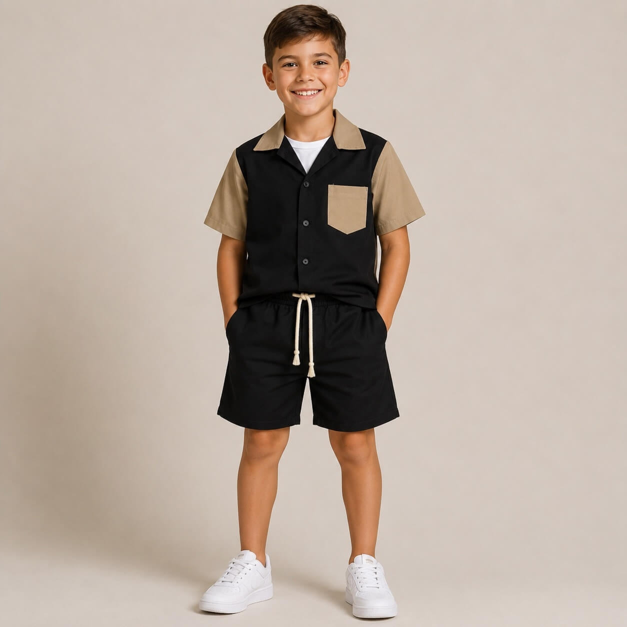 Completo 3 Pezzi Bimbo cotone