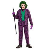 Costume Evil Clown Joker Bambino