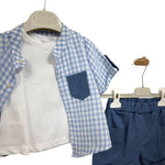 Completo 3 Pezzi Cotone Bimbo