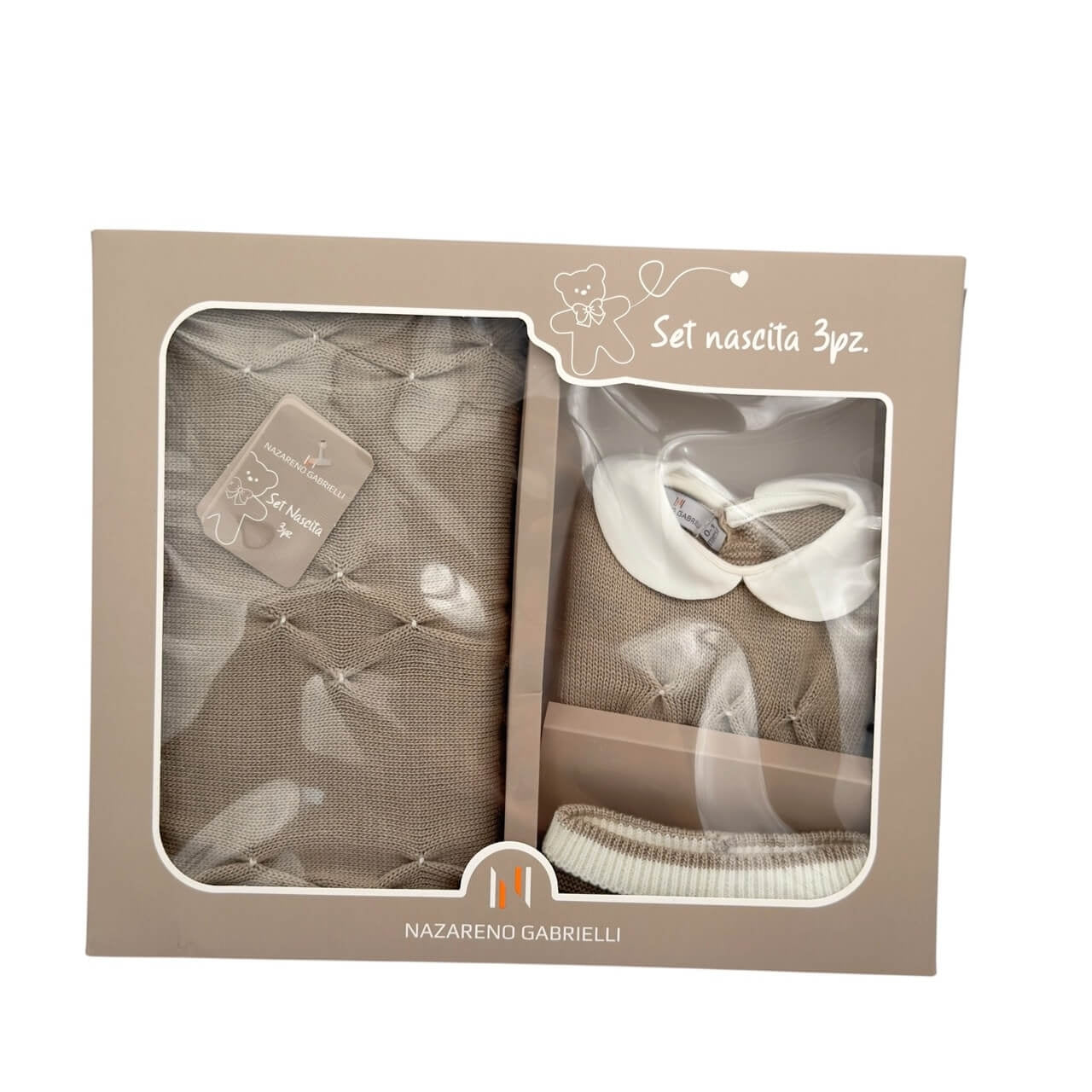 Set 3 pezzi in Lana Nazareno Gabrielli
