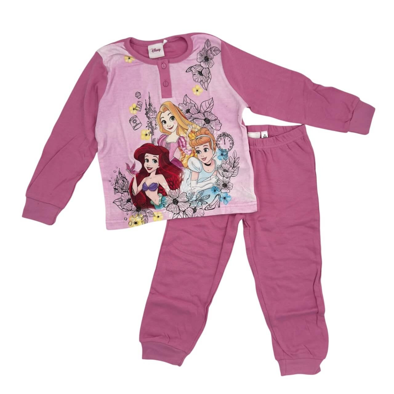 Pigiama in Caldo Cotone Principesse