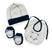 Set in Ciniglia Cappello+scarpe+bavetta