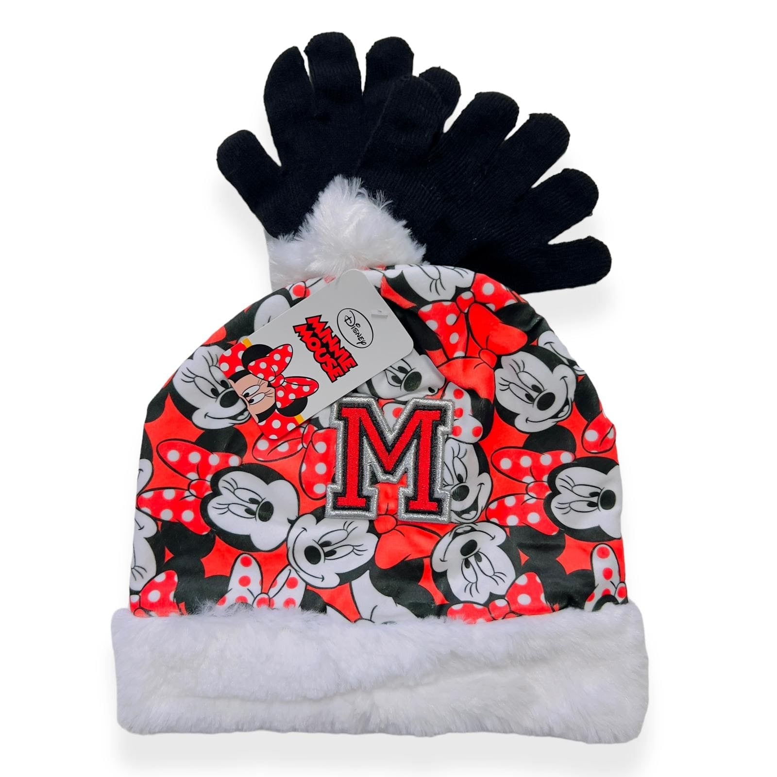 Cappello in Lana Minnie Con Guanti