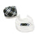 Set Cappello in ciniglia + Bavetta caldo cotone Pastello 0/3 Mesi