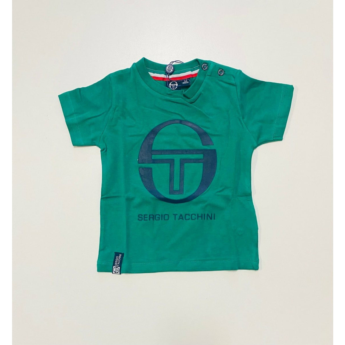 T-Shirt Sergio Tacchini neonato verde