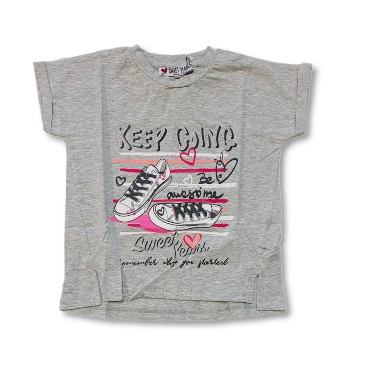 T-shirt Sweet Years 3/7 anni Bimba