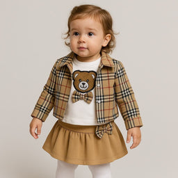 Completo 3 pezzi neonata Nikka Nature