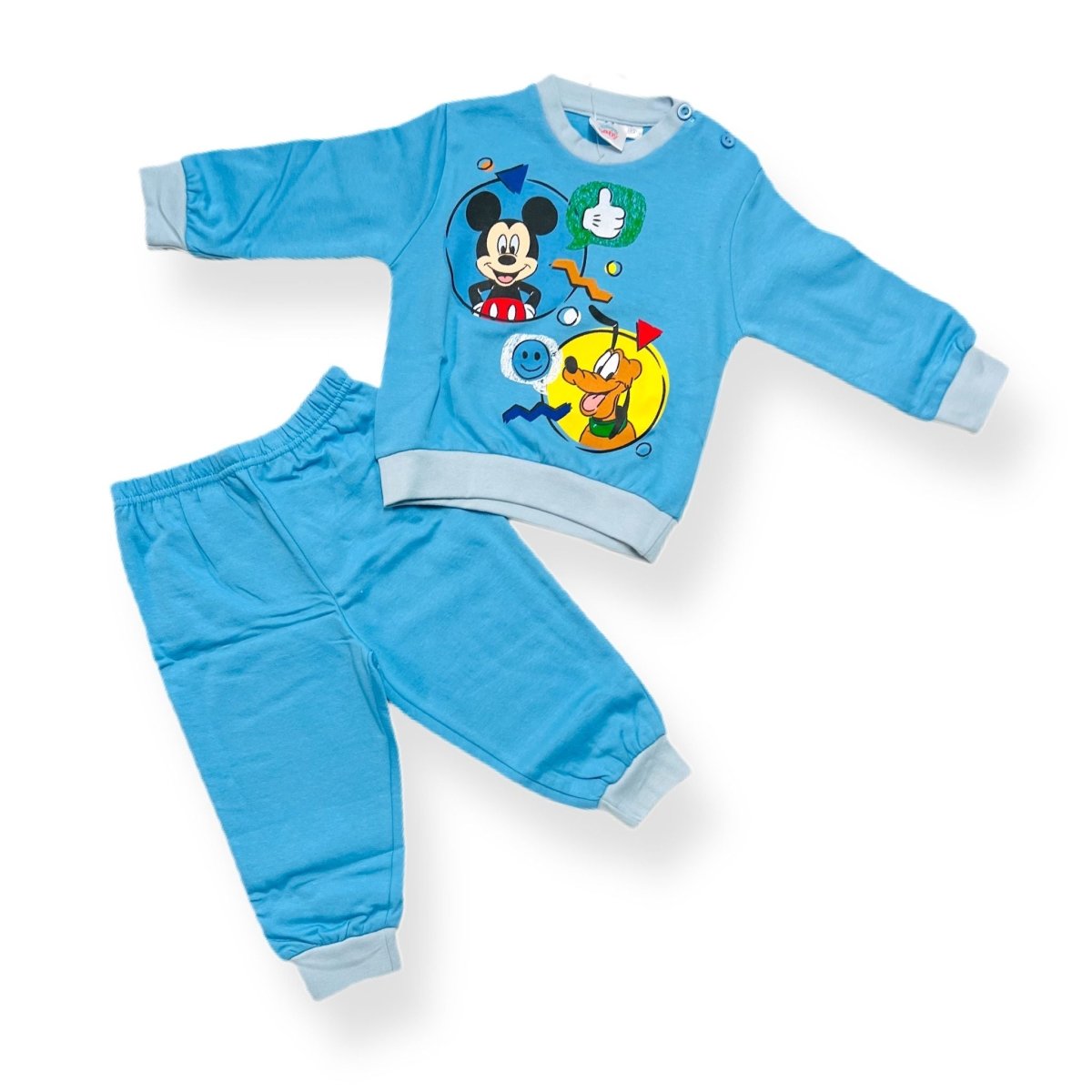 Pigiama In Felpa Invernale Mickey Mouse