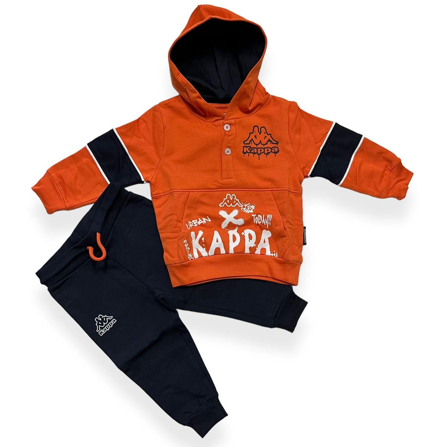 Tuta Felpata Kappa Neonato