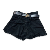 Shorts di Jeans Sfrangiato  Bimba