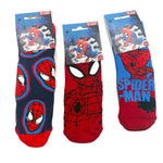3 Coppie di Calzini Antiscivolo Bambino – Marvel Spider-Man