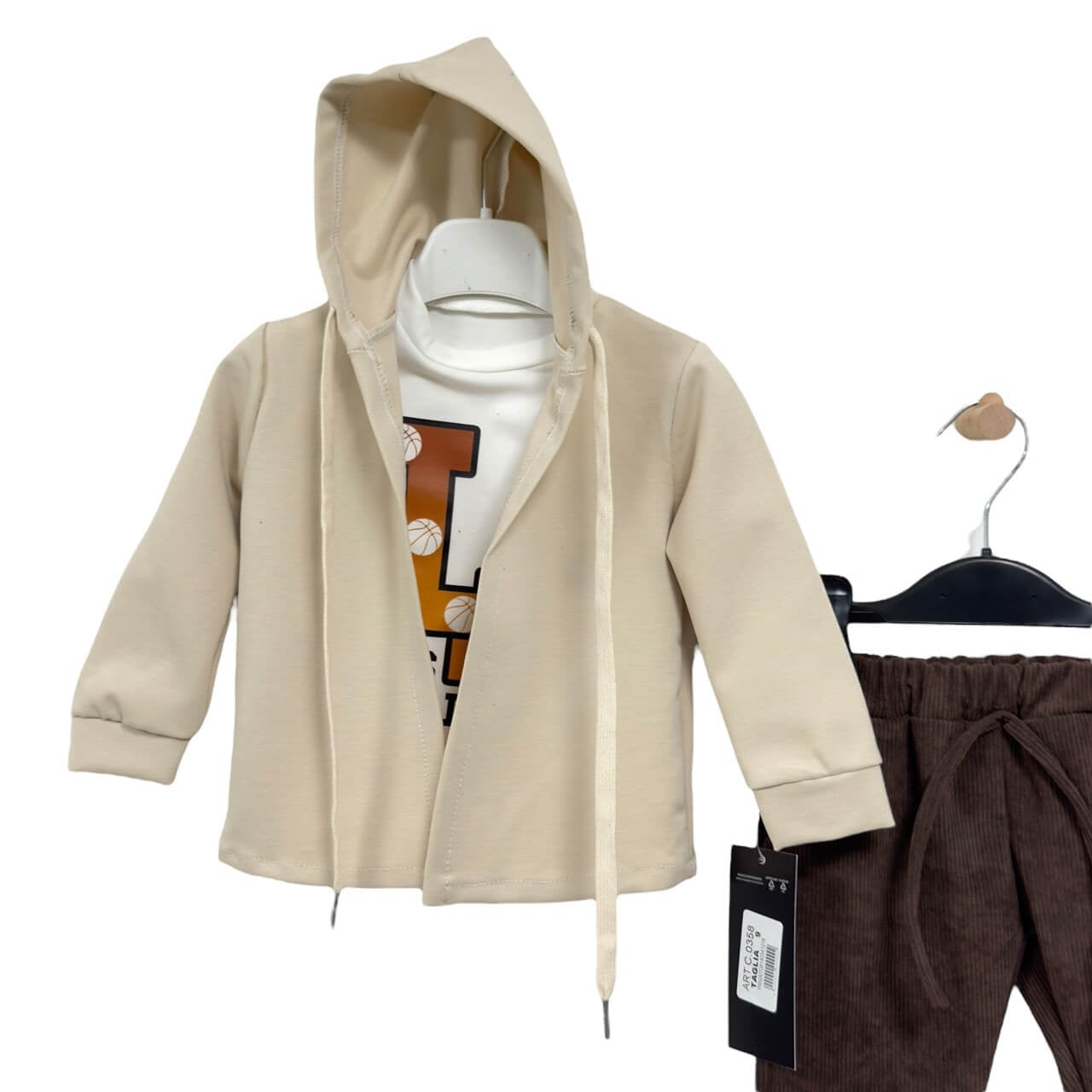 Completo neonato 3 pezzi