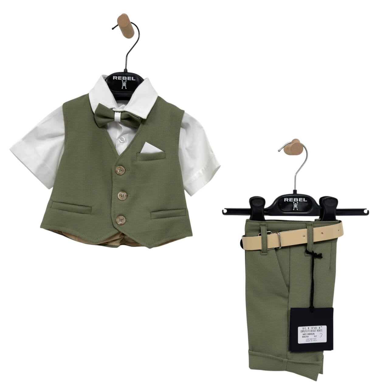 Completo con Gilet Neonato