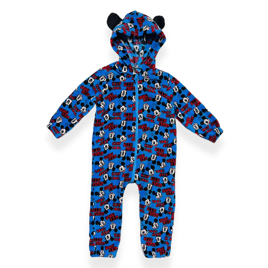 Pigiama a Tutone in Coral Mickey Mouse
