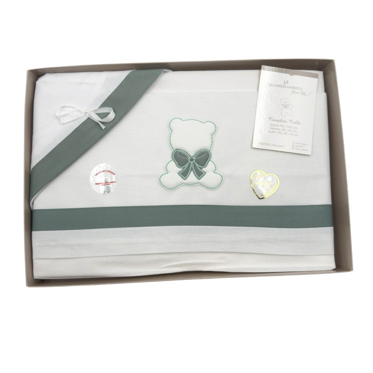Completo Carrozzina 100% Cotone
