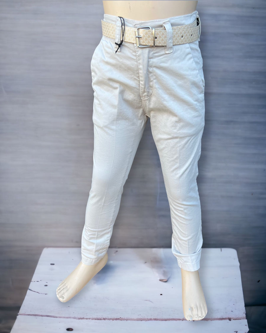 Pantalone In Cotone Neonato