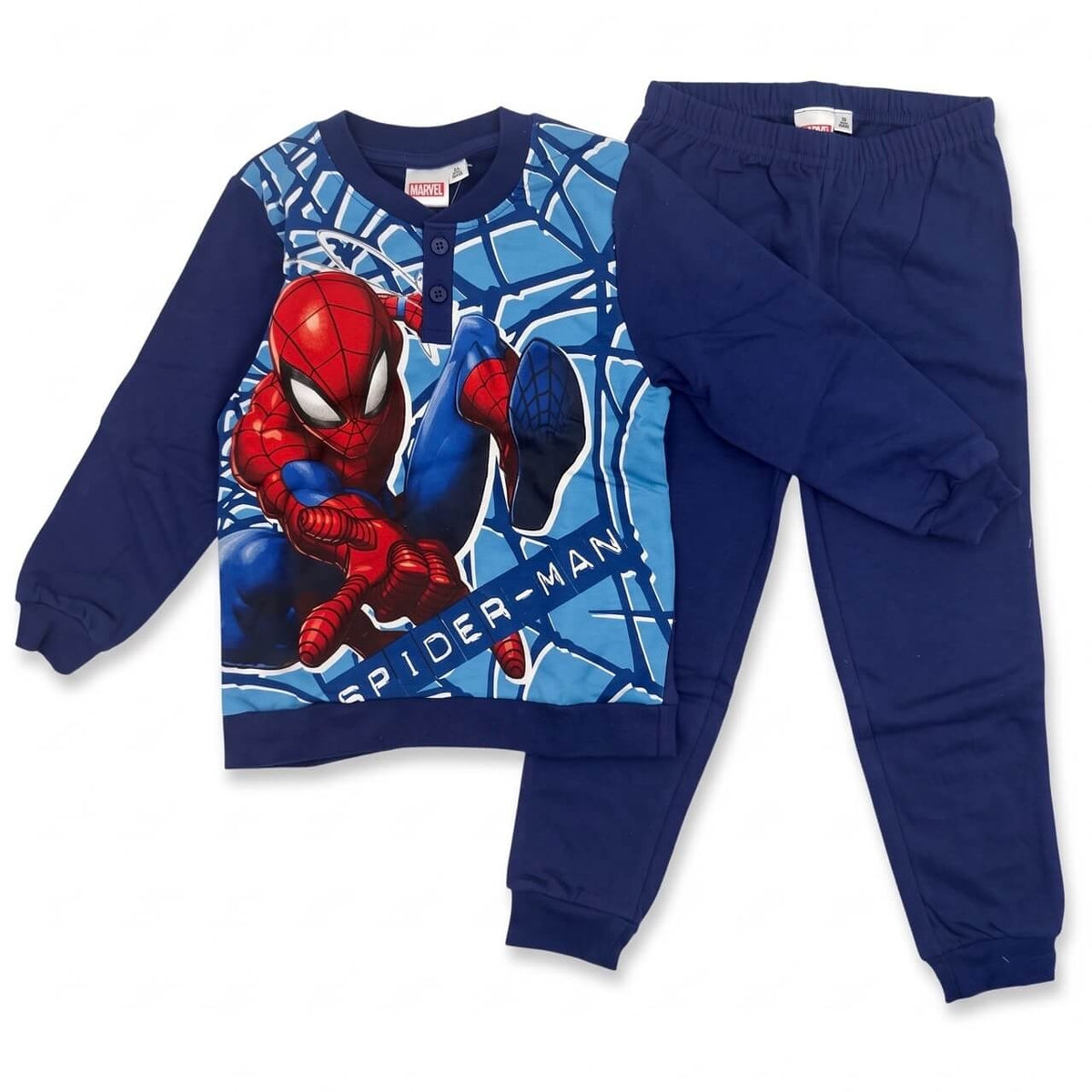 Pigiama Felpato Spider-Man Bimbo