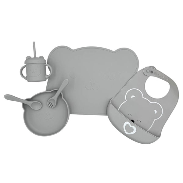 Set Pappa da 5 Pezzi in Silicone