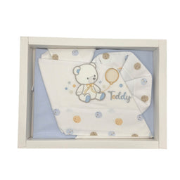 Completo Lettino Bruco Bruco 100% Cotone