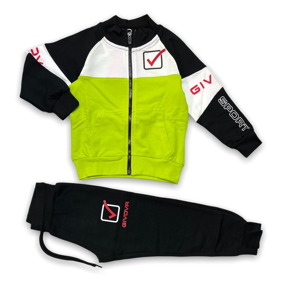 Tuta Cotone Givova Con Zip