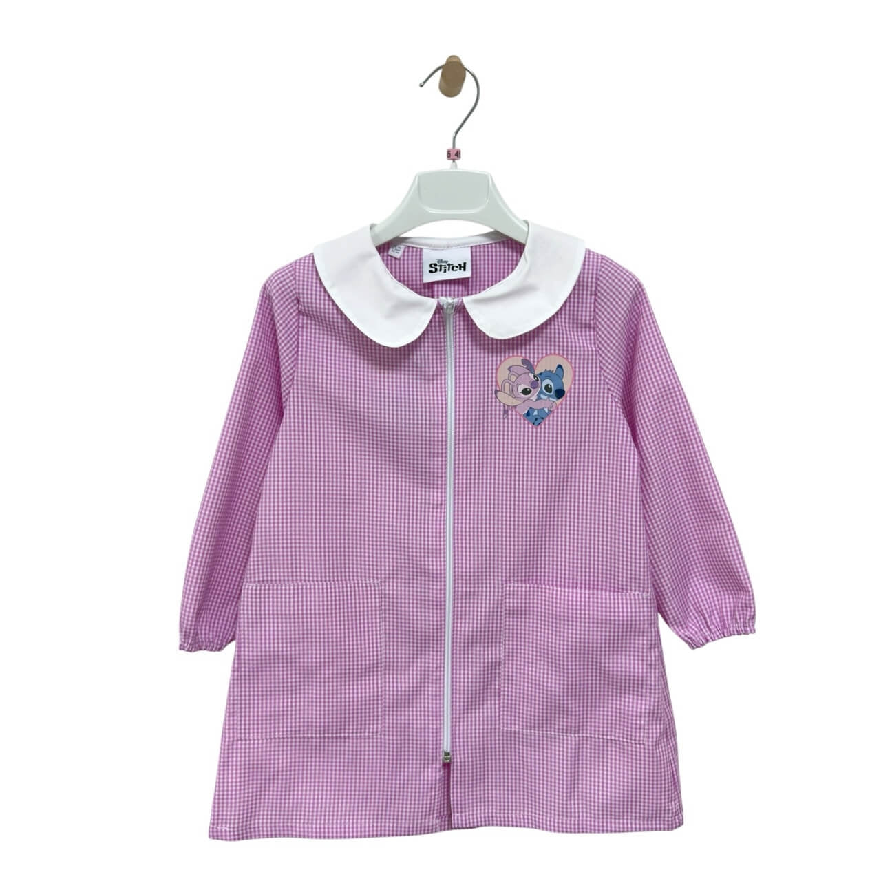 Grembiule Con zip Asilo scuola Stitch