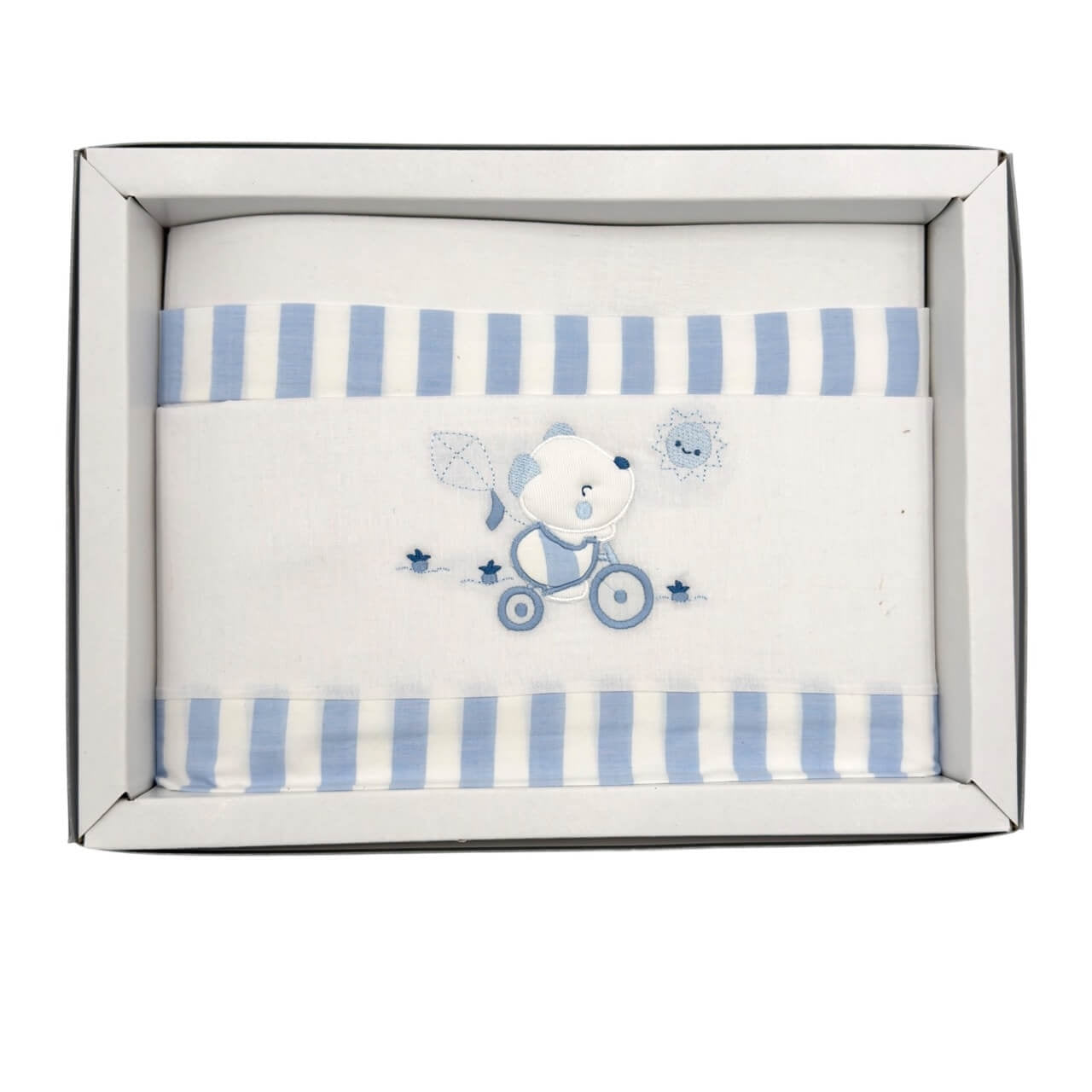 Completo Culla/Lettino Pastello 100% Cotone