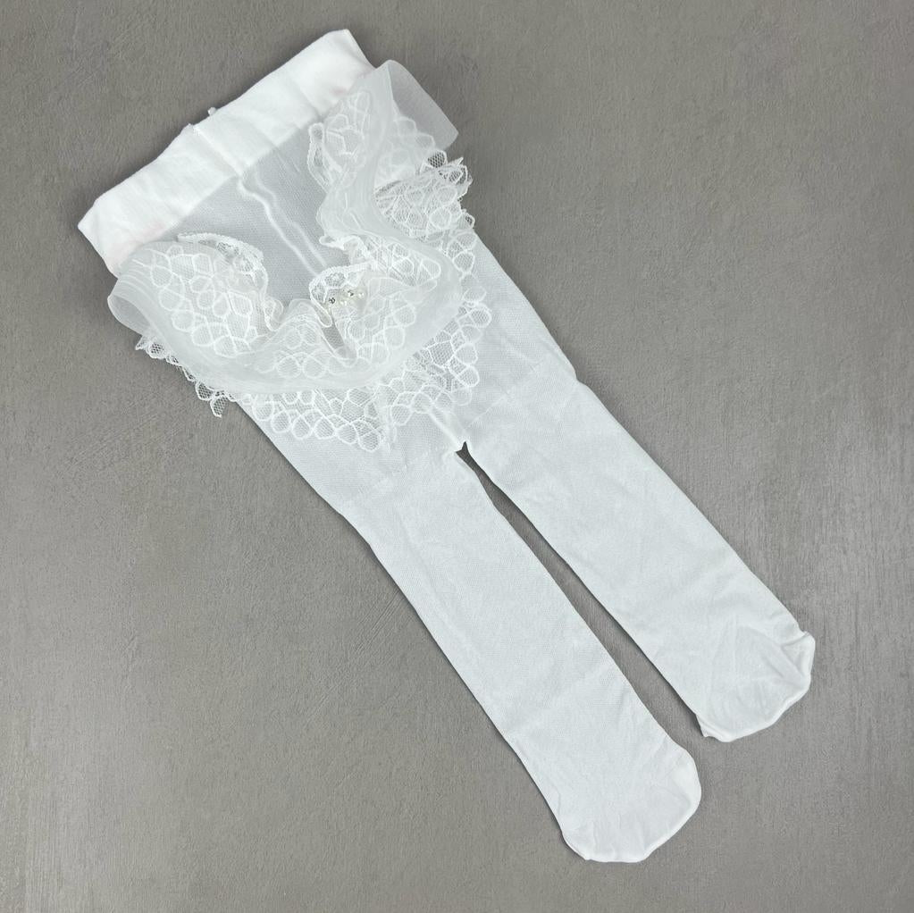 Collant in Filanca Merlettata