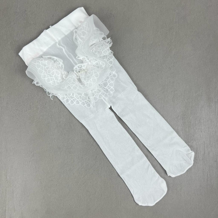 Collant in Filanca Merlettata