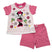 Pigiama Corto in Cotone Disney Minnie