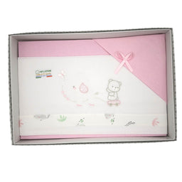 Completo Culla/Lettino Batuffolini 100% Cotone