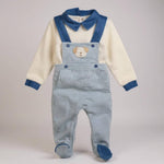 Tutina/Salopette ciniglia Les jolies