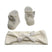 Set Scarpine + Fascia Neonata in Caldo cotone
