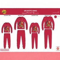 18 pezzi Pigiama Grinch Natalizio set famiglia