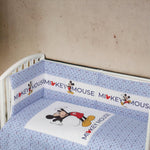 Completo trapunta lettino con paracolpi Disney