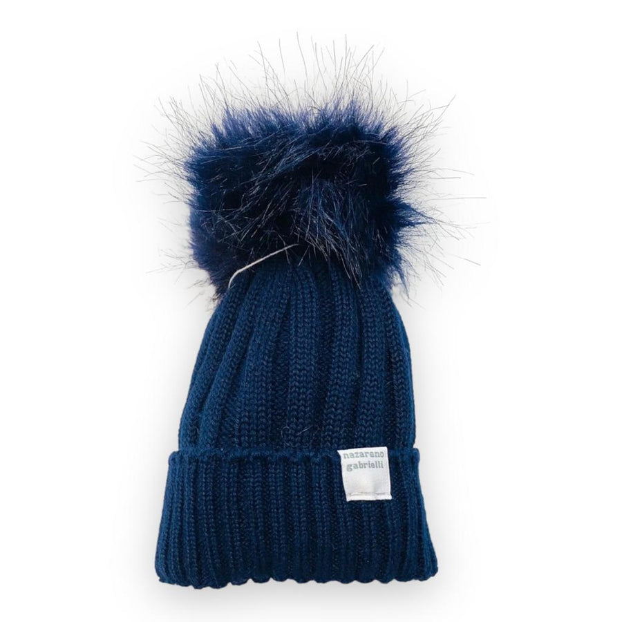 Cappello in Misto Lana Panna