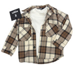 Completo Bimbo Rebel – Camicia + T-shirt Bianca