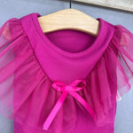 Maglia Con Fiocco e Tulle