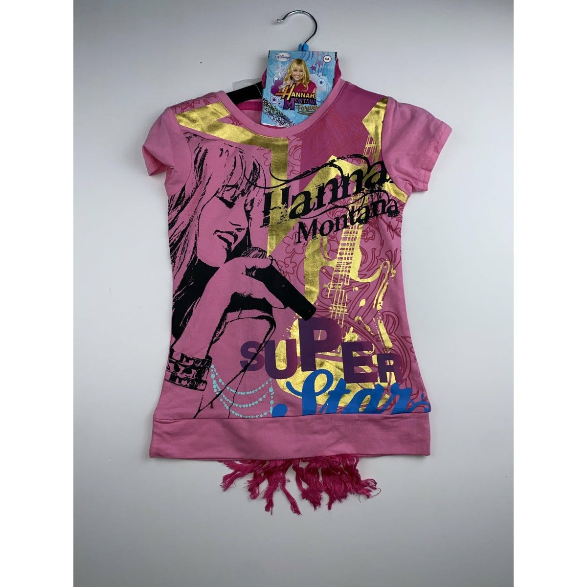 T-shirt Disney 6/12 anni 100% Cotone