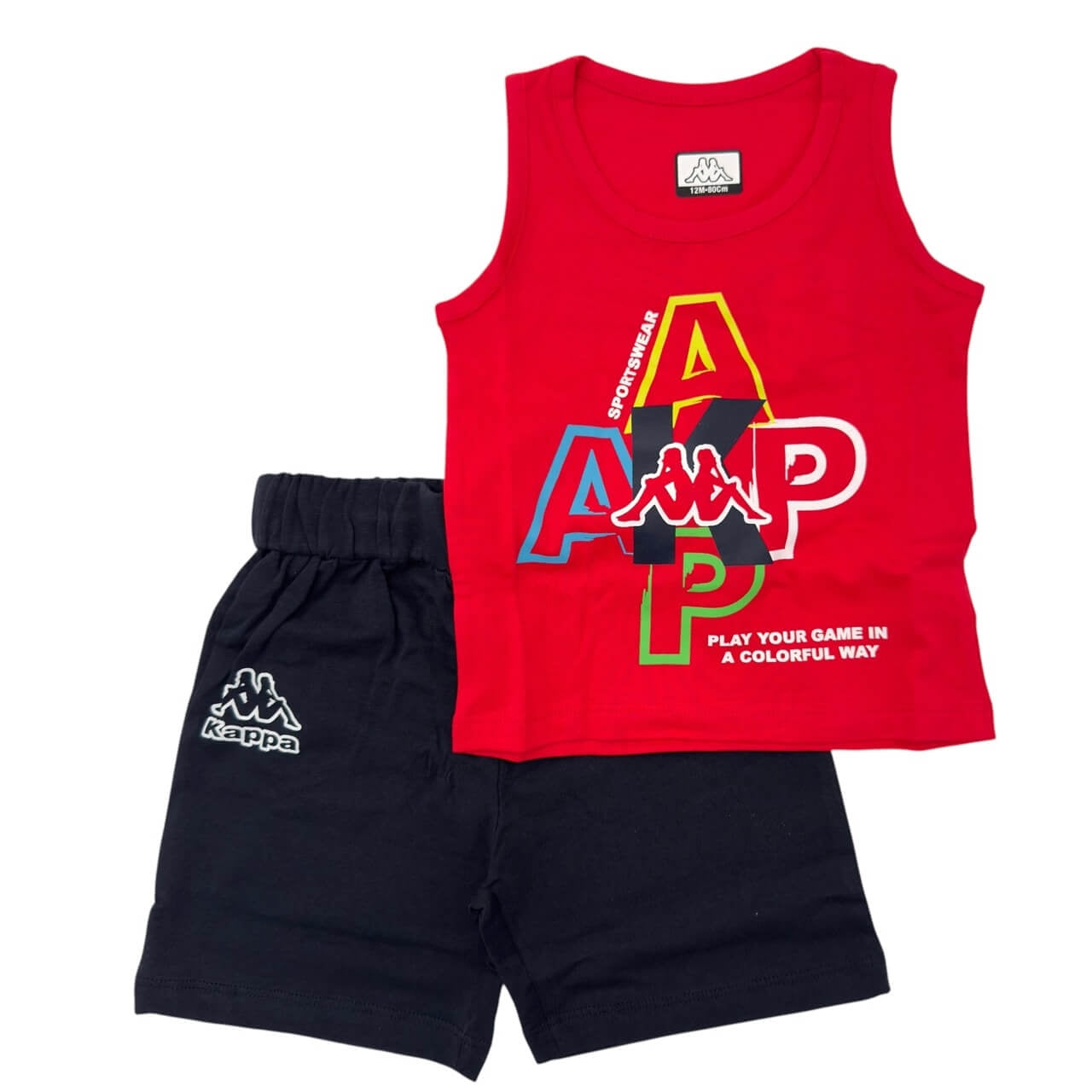 Completo Canotta Kappa Neonato