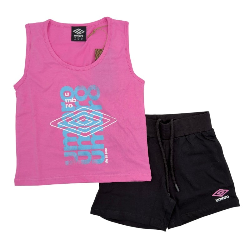 Completo Canotta Ragazza Umbro