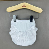 Culotte in Cotone Merlettata
