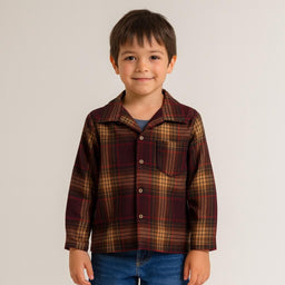 Camicia Bimbo Quadri